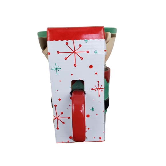 Global Design Connections Christmas Elf Mug & Bowl Set 2023 TJ Maxx ~ Pre-Owned - Picture 2 of 14